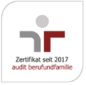 Zertifikat „audit berufundfamilie“ für familienfreundliche Arbeitsbedingungen